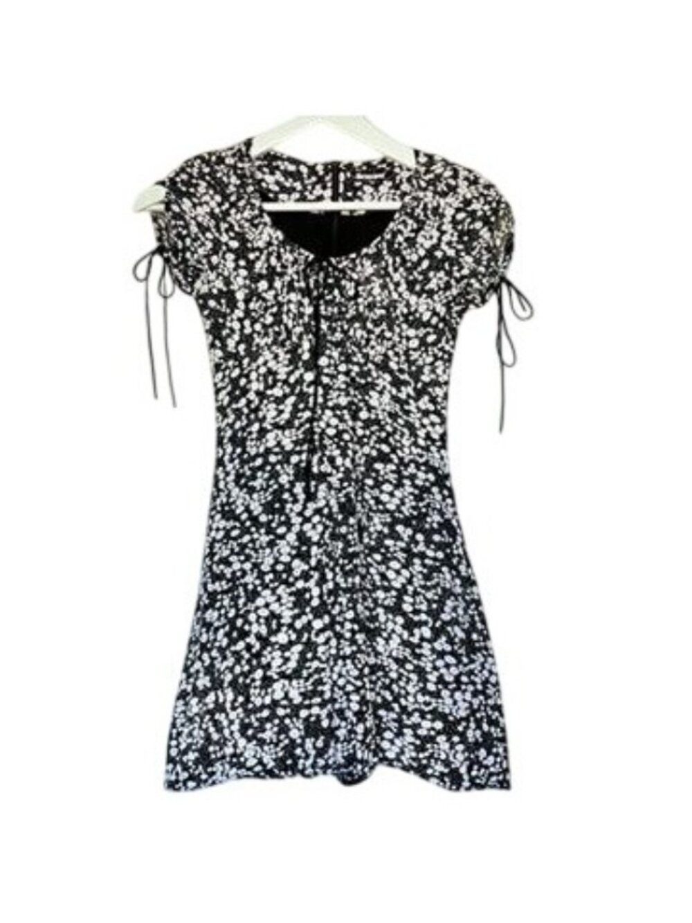 Dolls Kill Mini Dress XXS Babydoll Dark Coquette Goth Witchy Whimsigoth Twee - Picture 12 of 14